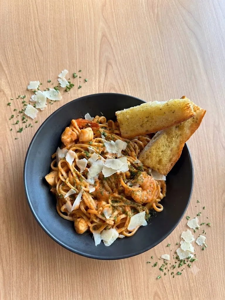 Casual dine-in experience at Spark Chef Dining & Takeout, Sherwood Park